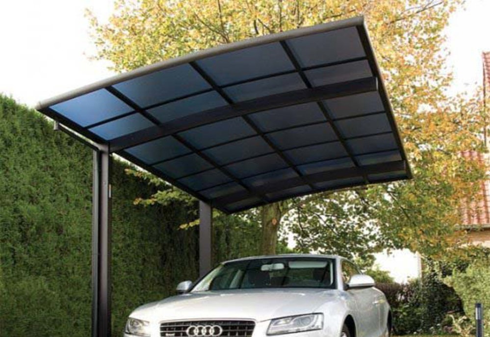 CAR SHADE-CARPORT-VEHICLE PARKING SHADE-POLYCARBONATE ROOF CAR SHADE