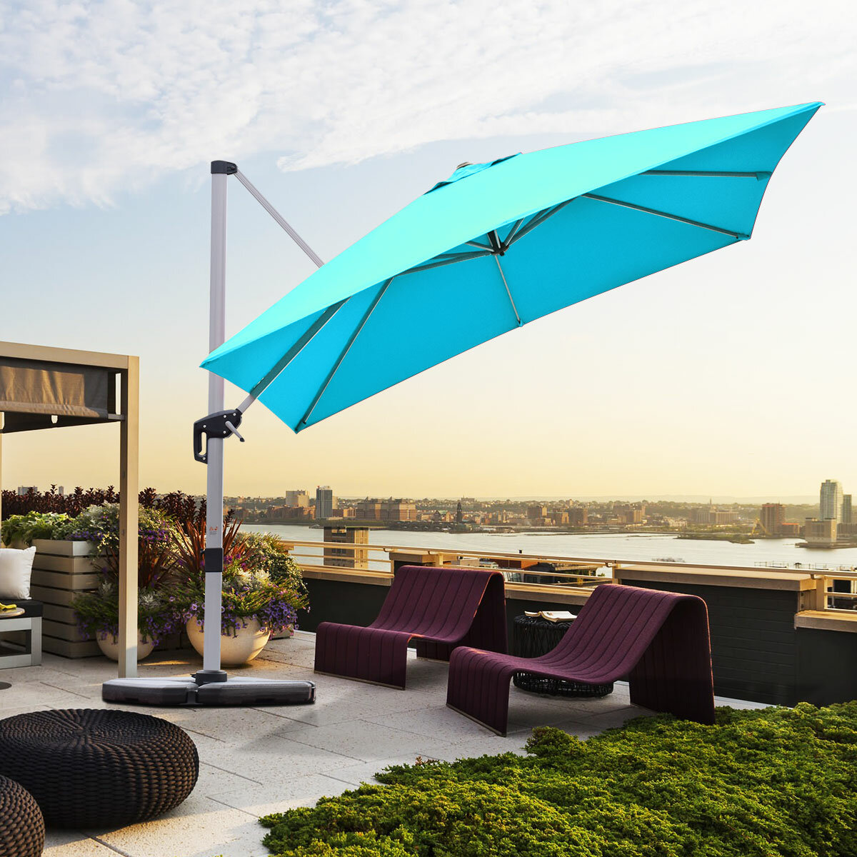 OUTDOOR GARDEN PARASOLS