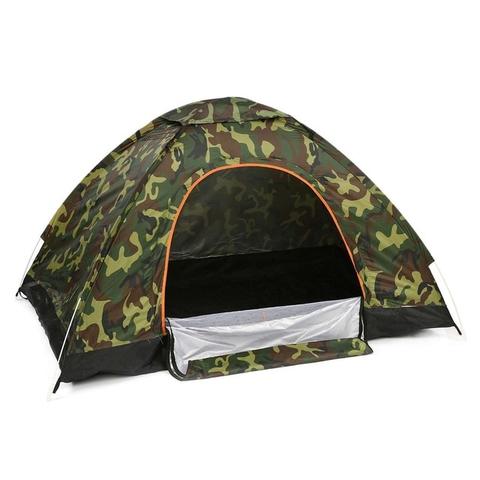 CAMOUFLAGE 3 PERSON DOME CAMPING TENT