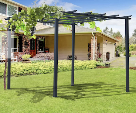 METAL FRAME PERGOLA-PAVILION-GAZEBO