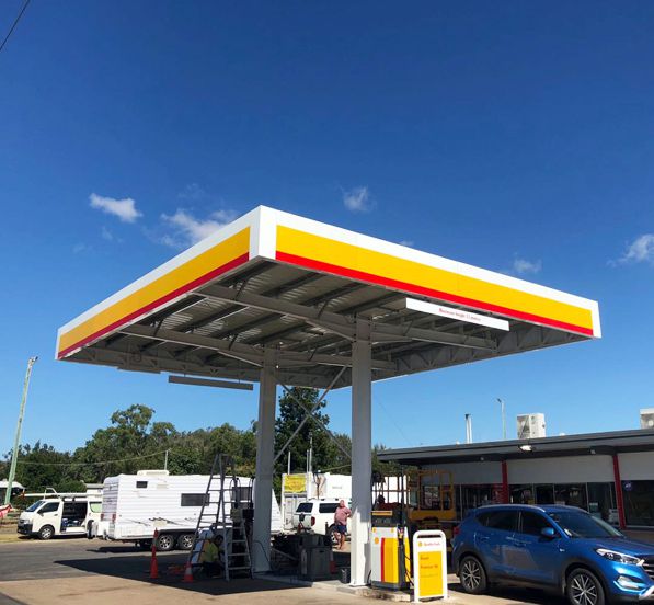 CANOPIES FOR PETROL STATIONS-GAS STATION CANOPY-FUEL STATION CANOPY-SERVICE STATION SHADE CANOPY