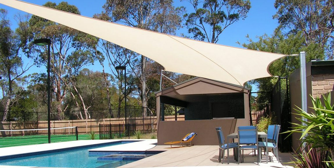 SHADE SAIL DESIGNS FOR POOL AREAS