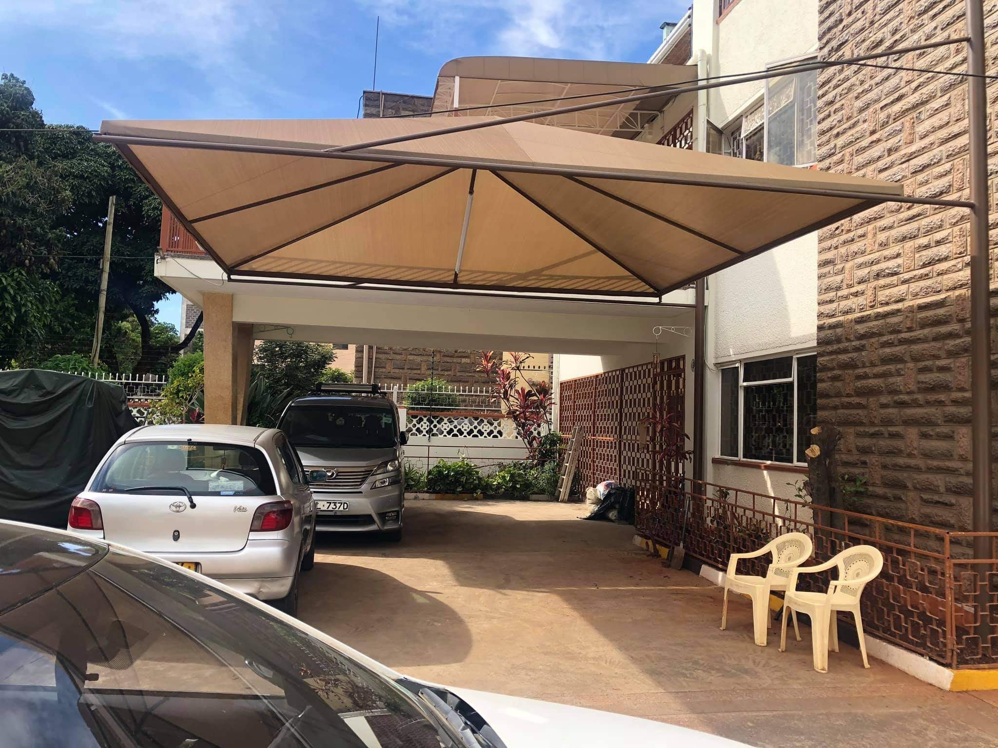 CAR PARKING SHADE MANUFACTURING COMPANY-CAR SHADE FABRICATION AND INSTALLATION-CAR PARKING SHADE CANOPY