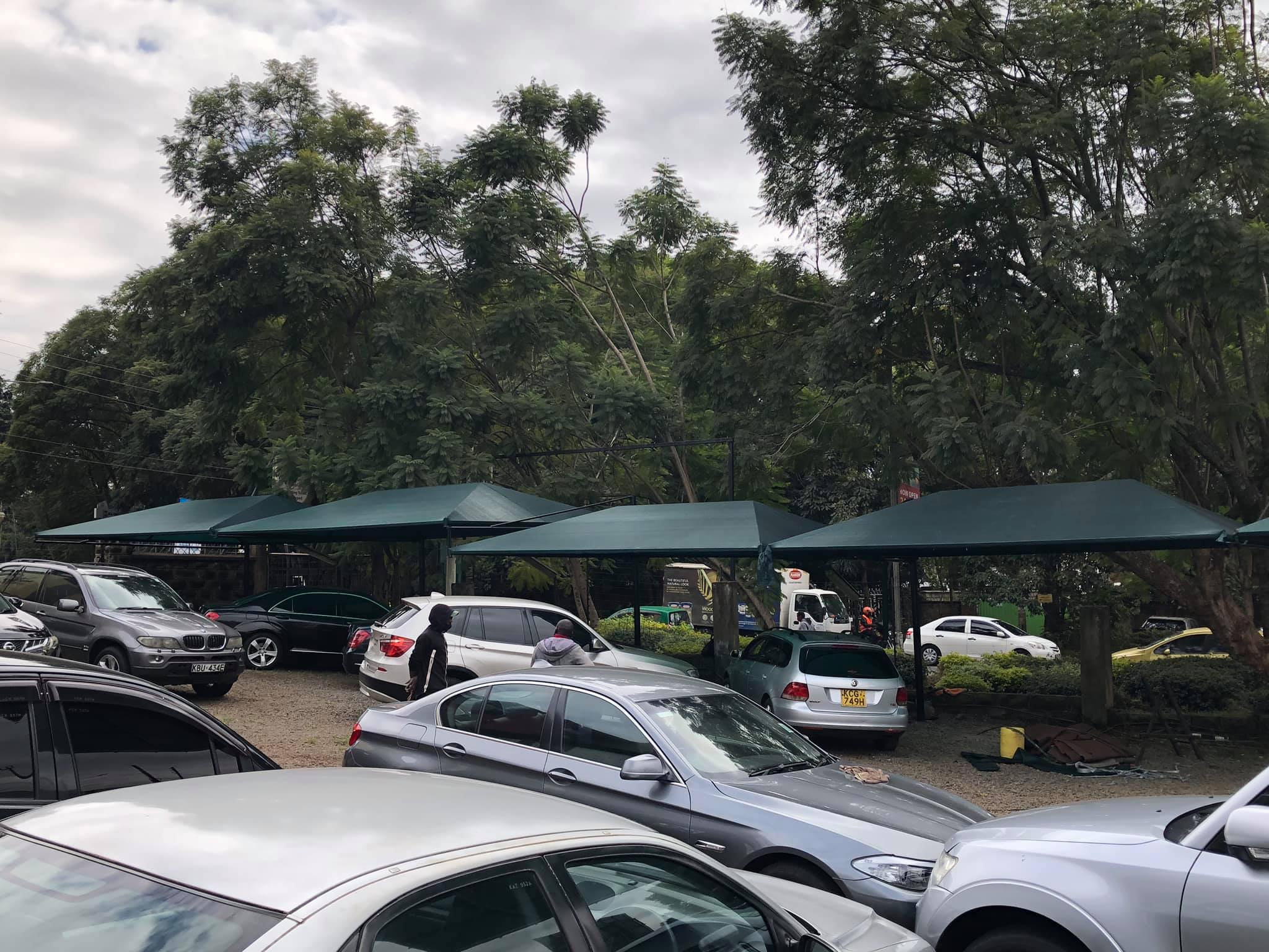 PARKING SHADE-CAR SHADE-PARKING SHADE FOR OFFICES-PARKING SHADE CANOPY-CAR WASH SHADE-PARKING LOT SHADE-WATERPROOF SHADE NET CAR SHADES-CAR PARK SHADE MANUFACTURING COMPANY IN NAIROBI KENYA