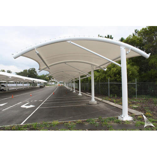 OFFICE AREA PARKING LOT CAR SHADE-CANTILEVER CAR SHADE-CAR WASH SHADE-YARD PARKING SHADE-CURVED DOME PARKING SHADE-CAR PARK CANOPY SHED MANUFACTURING IN WESTLANDS, NAIROBI