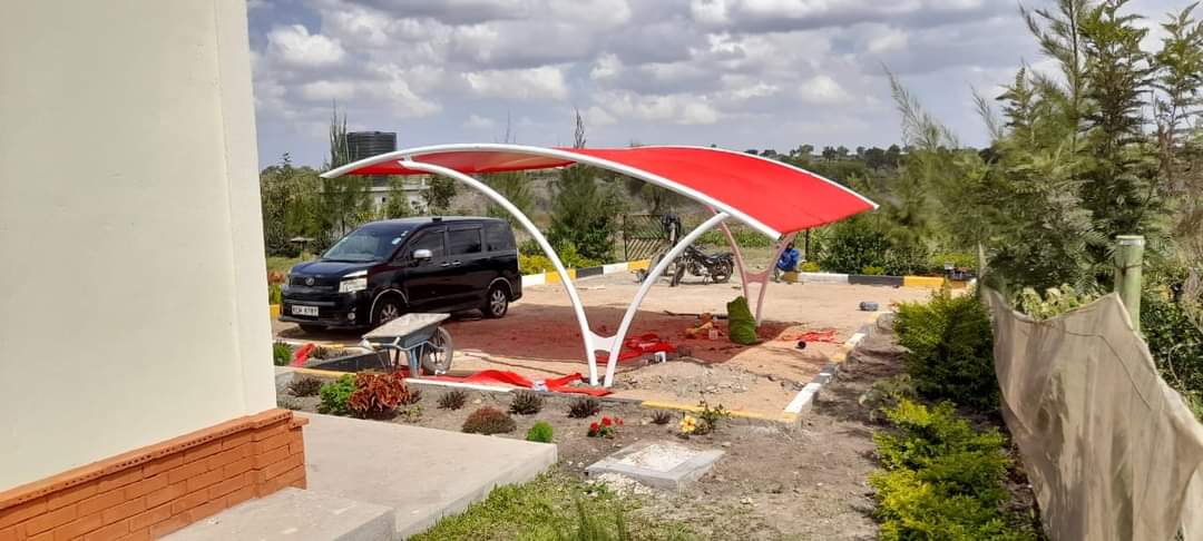 Car Shade-Carport-Parking Shade-Waterproof Shade-Shade net Canopy-Sun Shade-Car Wash Shade