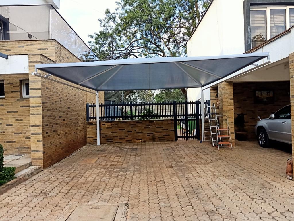 Carport-Cantilever Car Shade-Parking Shade-Car Cover-Canopy Shade-Waterproof Outdoor Shade-Sun Shade-Vehicle Car Park Shade