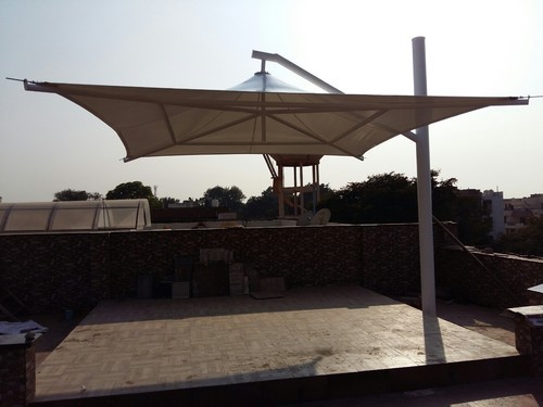 Outdoor Shades-Tensile Structure-Permanent Cantilever Umbrella-Garden Parasol-Outdoor Gazebos-Garden Gazebos for Commercial and Residential Use-Gazebo Manufacturing Company