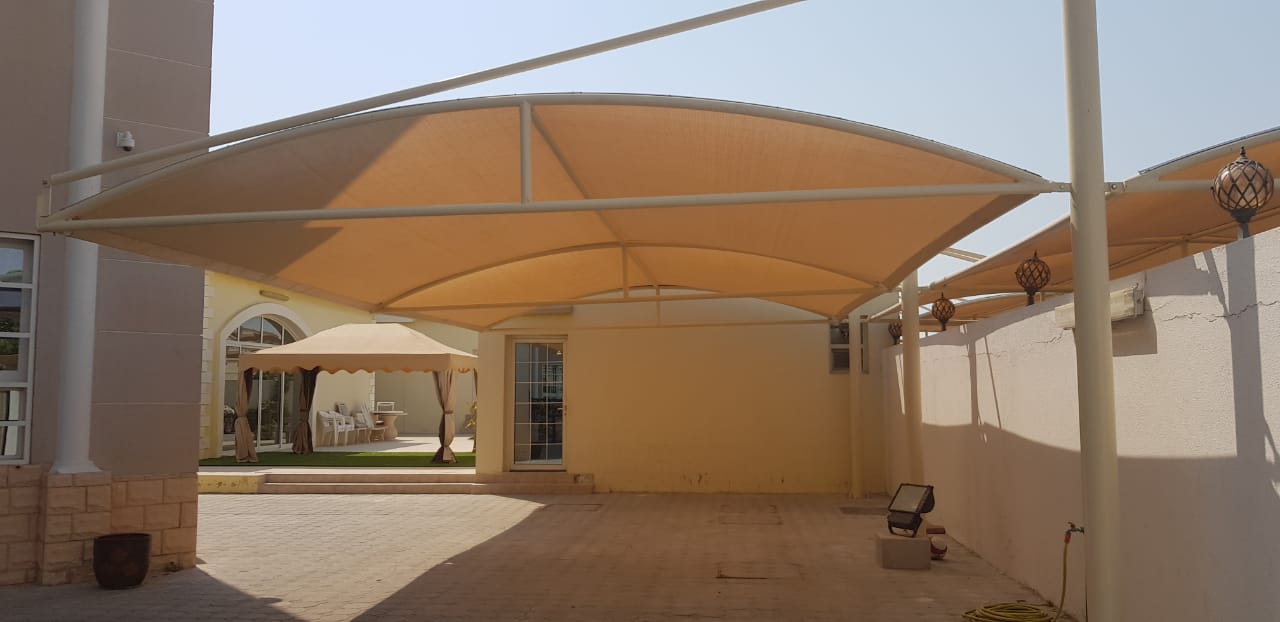 Carport Shade-Parking Shade Canopy-Car Wash Shade-Waterproof Shade Net Structure-Cantilever Shade-Curved Shade-Car Park Suppliers, Installers and Manufacturing Company