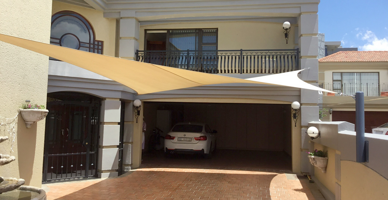 Carport-Residential Shade Sail-Sun Shade Shade Net Vehicle Canopy-Waterproof Fabric Cover-Parking Shade