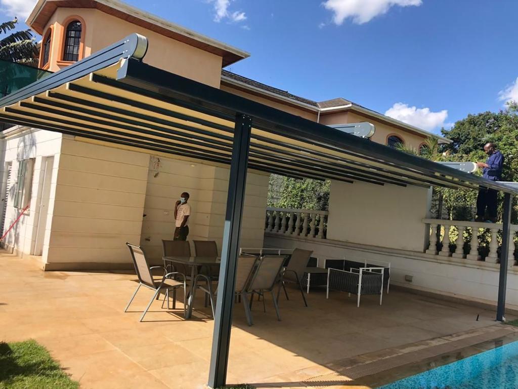 Motorized Retractable Pergola Awning Suppliers and Installers