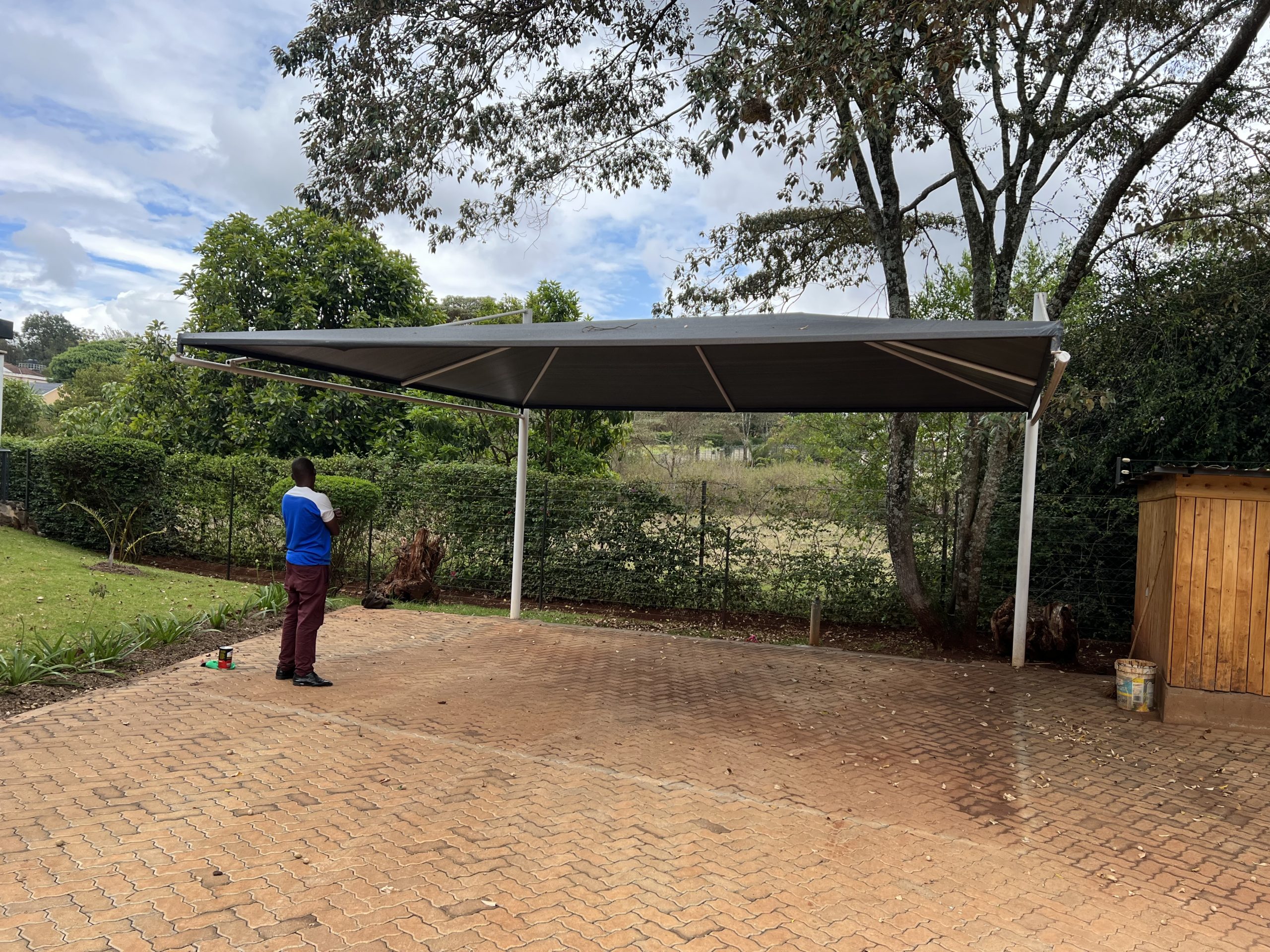 Carport Manufacturer, Installer and Supplier In Windy Ridge Karen, Nairobi-Commercial and Residential Car Shade-Waterproof Shade Net-Parking Shade-Outdoor Garage-Car Park Tent-Vehicle Shade Canopy for Homes, Businesses and Corporations