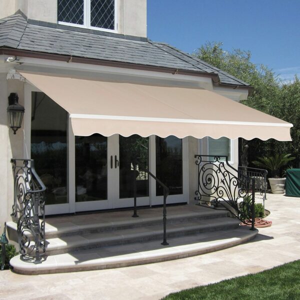 Folding Arm Retractable Awning-Sunsetter Shades and Awnings-Motorized and Manual Awnings-Acrylic Canvas Retractable Awning-Patio Awning-Waterproof Awning Supplier in Kenya