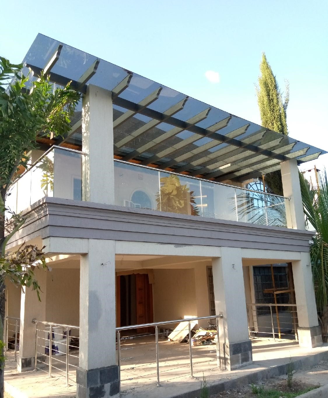 Glass Pergola Installer and Fabricator in Kenya-Skylight Extension-Sunroom-Balcony Shade-Resting Area Shade-Porch Shade-Veranda Shade-Patio Shade