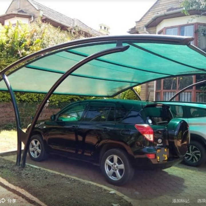 Waterproof Carports-Unique Parking Shades-Modern Car Park Canopy-Curved and Cantilever Design Car Shades-Car Wash Shades-Vehicle Parking Shade Supplier for Residential and Commercial use in Meru Kenya