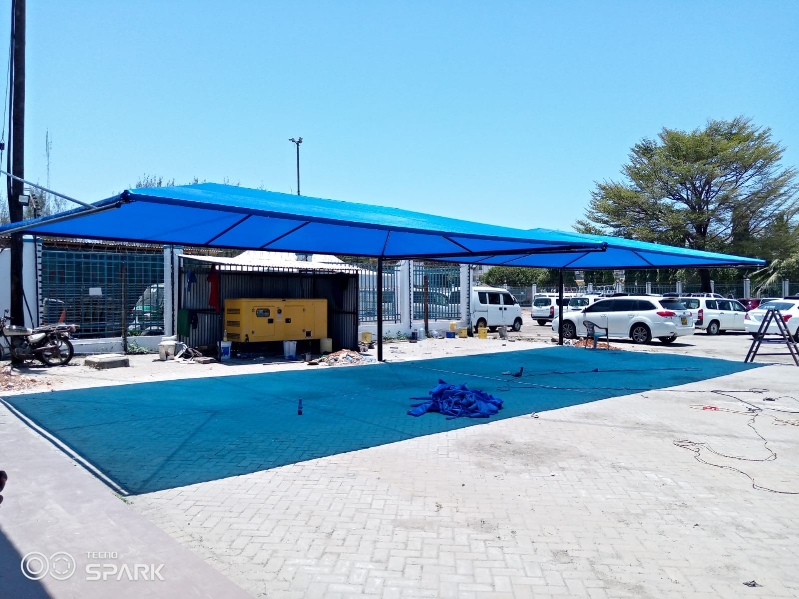 Waterproof Car Shed-Car Parking Shade Installer and Carport Construction Company in Nairobi Kenya