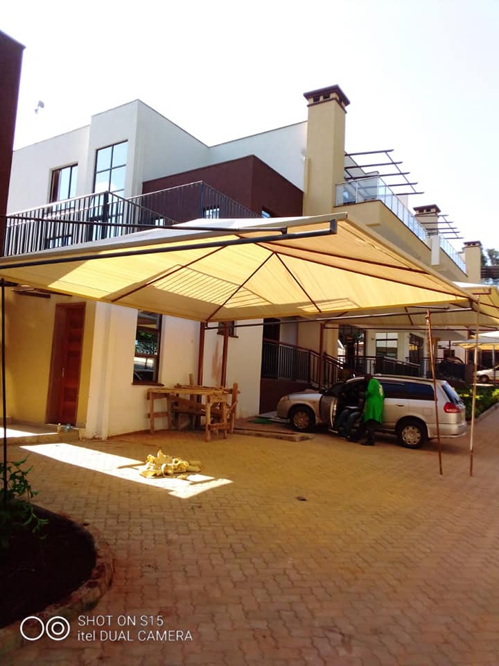 Car Parking Shade Installer and Carport Construction Company in Nairobi Kenya