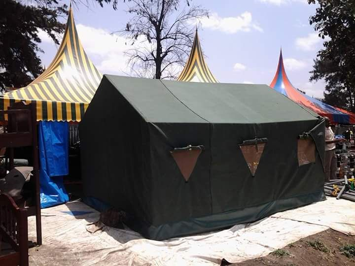 Military Tents-Army Tents-Emergency Relief Tents-Temporary Shelters-Canvas Camping Tents Supplier Manufacturing Company in Kenya