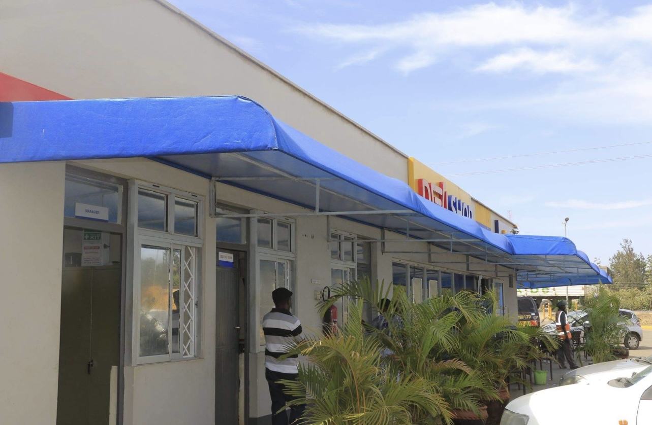 Commercial Area Shades-Canopy for a convenient Store-Outdoor Shades for Shops-Petrol Station Shade Cover