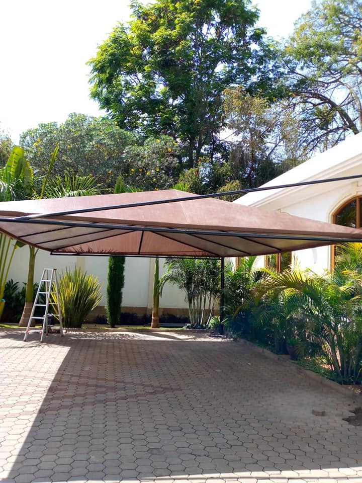 Waterproof Car Shed-Car Parking Shade Installer and Carport Construction Company in Kilifi-Watamu-Lamu-Malindi-Voi-Nyari-Bamburi-Mombasa Kenya