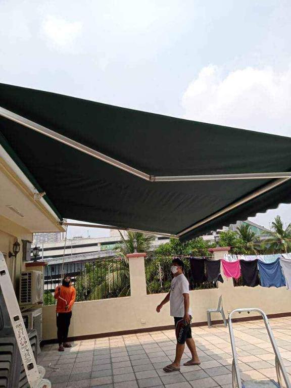 We Sell, Supply and Install Manual and Motorized Retractable awnings in all parts of Kenya