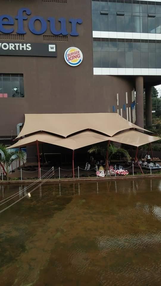 We fabricate and install shade sails for patios, decks, balconies, verandas, gardens, pool areas, rooftops, parking areas, homes, apartments, penthouses, villas, town houses, schools, offices, embassies, colleges, universities, hospitals, restaurants, cafes, hotels, resorts, malls, shops, factories