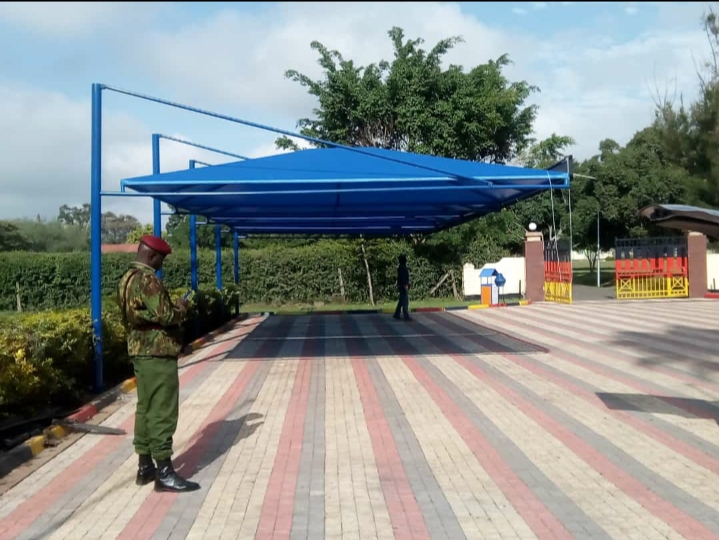 Carport-Parking Shade-Car Park Canopy-Waterproof Vehicle Shade Installer in Kisumu Kenya