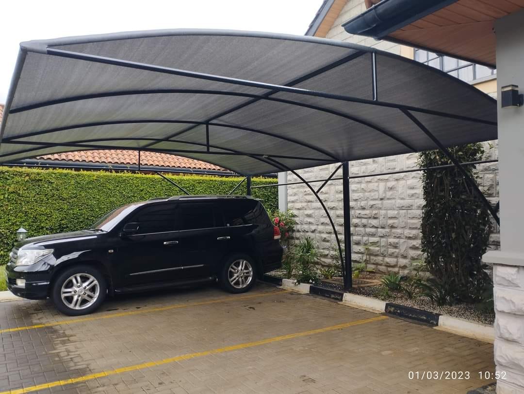 Carports-Parking Sheds-Car Park Shades-We are the leading fabricators and installers of Parking Shade Canopies in Karen, Nairobi Kenya