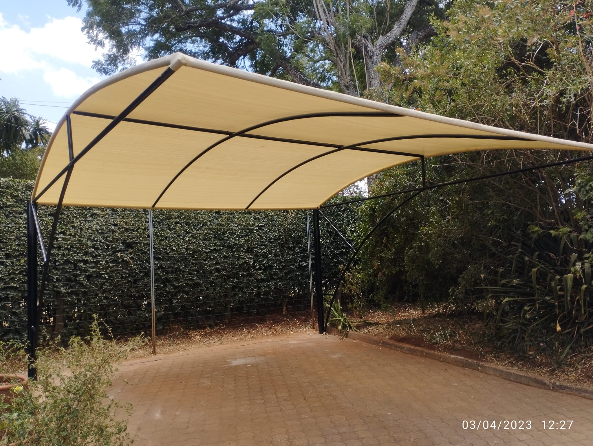 Carports-Parking Sheds-Car Park Shades-We are the leading fabricators and installers of Parking Shade Canopies in Runda, Nairobi Kenya