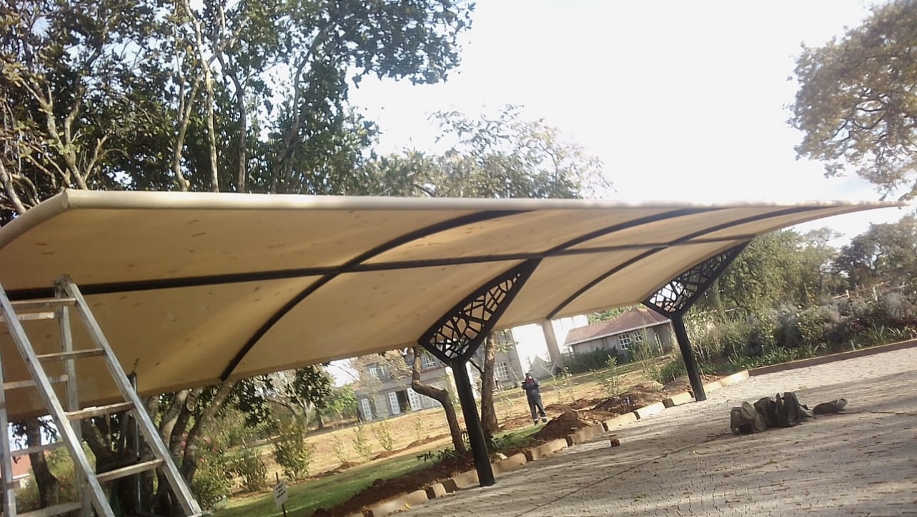 Quality Carports in Kenya-We supply and install waterproof parking shades and car park canopy-car sheds.