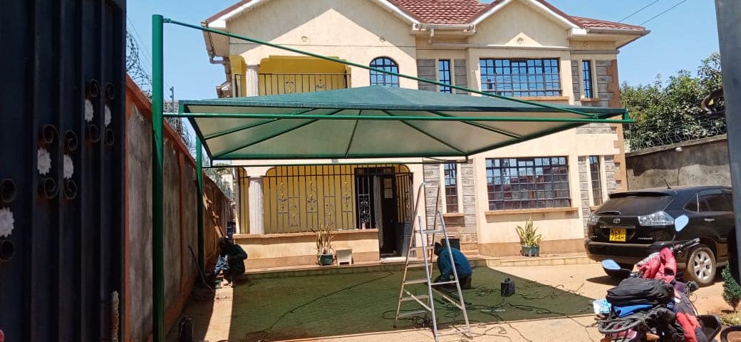 Quality Carports in Kenya-We supply and install waterproof parking shades and car park canopy-car sheds