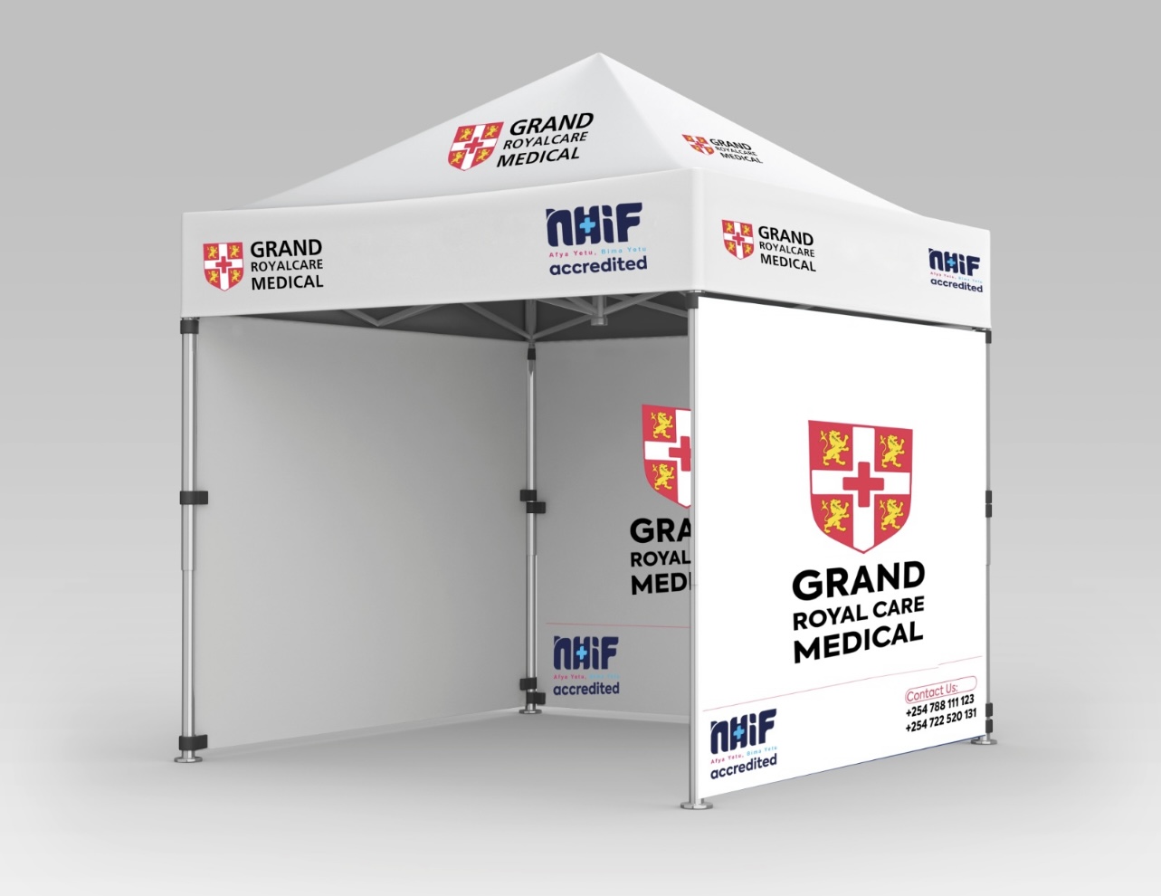 Printed Pop Up Gazebo | Branded 3m x 3m Pop Up Marquees-Branded Market Activation Gazebo Tents-Exhibition Tent-Foldable Tent-Portable Tent-Advertising Square Canopy-Promotion Tent-