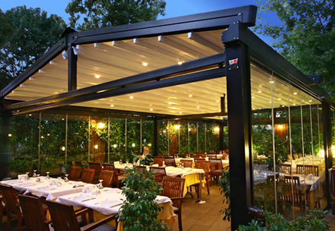 Retractable Pergolas-Adjustable Pergolas