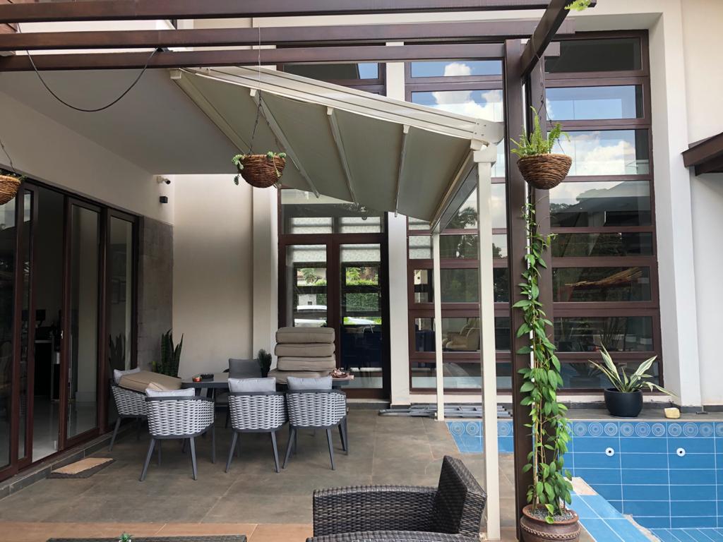 Quality Retractable Pergola Awning-Motorized Retractable Pergola-Electric Retractable Pergola Cover-Outdoor Shades-Patio Shades