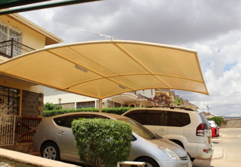 Quality Carports in Kenya-We supply and install waterproof parking shades and car park canopy-car sheds