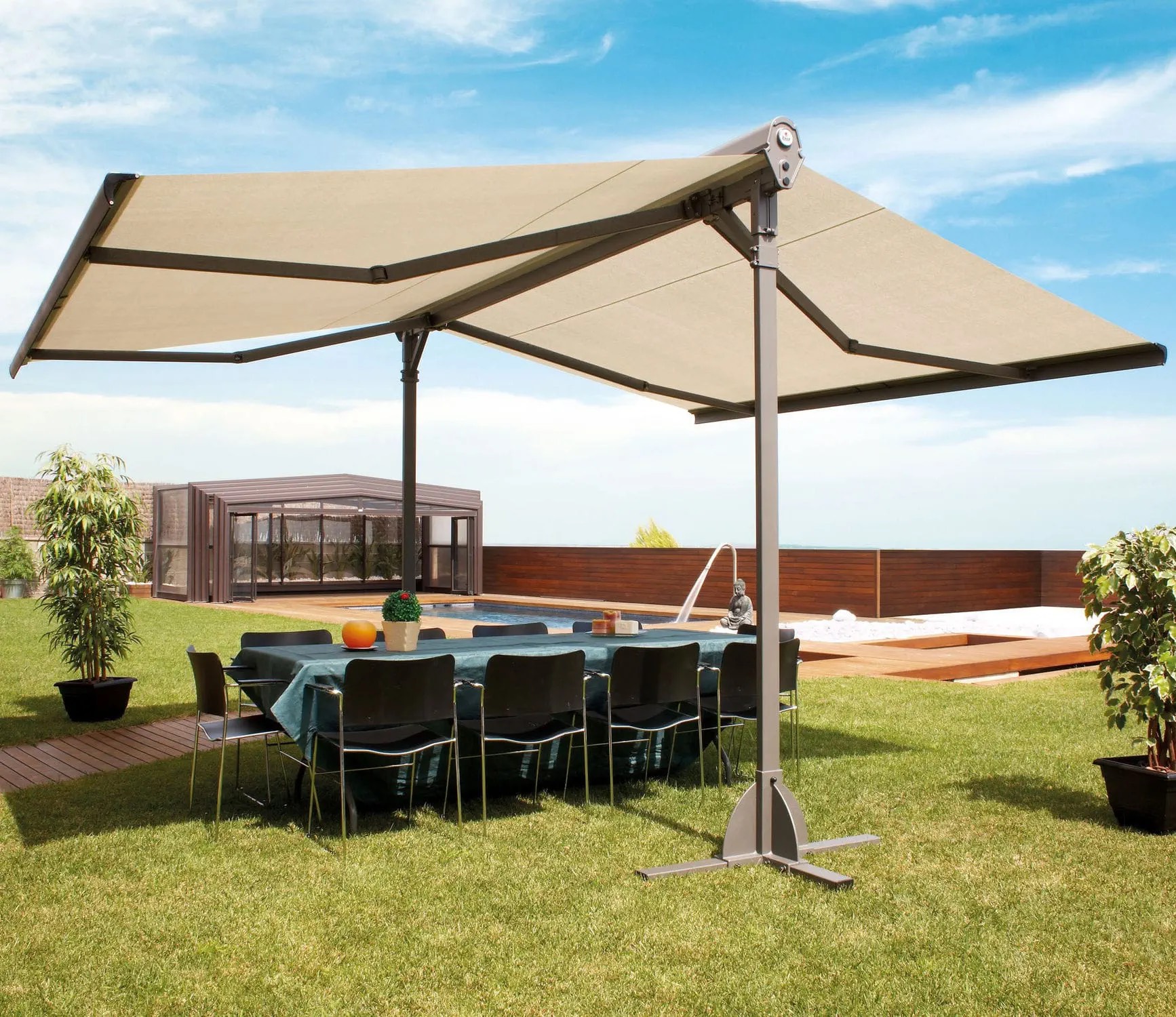 We supply and install quality retractable awnings and sunshades in Lavington, Nairobi-We are the leading manufacturer of durable motorized and manual retractable awnings, folding outdoor shades and adjustable patio shades in Kenya-Our unique retractable awnings can be used in both commercial and residential areas-We specialize in the retractable awnings for alfresco dining areas, patio retractable awnings, pool area retractable awnings, rooftop and penthouse retractable awnings, retractable garage awnings, retractable carport awnings, retractable patio and terrace awnings, retractable awnings for homes, retractable awnings for offices, retractable awnings for schools, retractable awnings for hospitals, retractable awnings for restaurants hotels and resorts, retractable awnings for cafes, retractable awnings for gym facilities, retractable awnings for villas and town houses