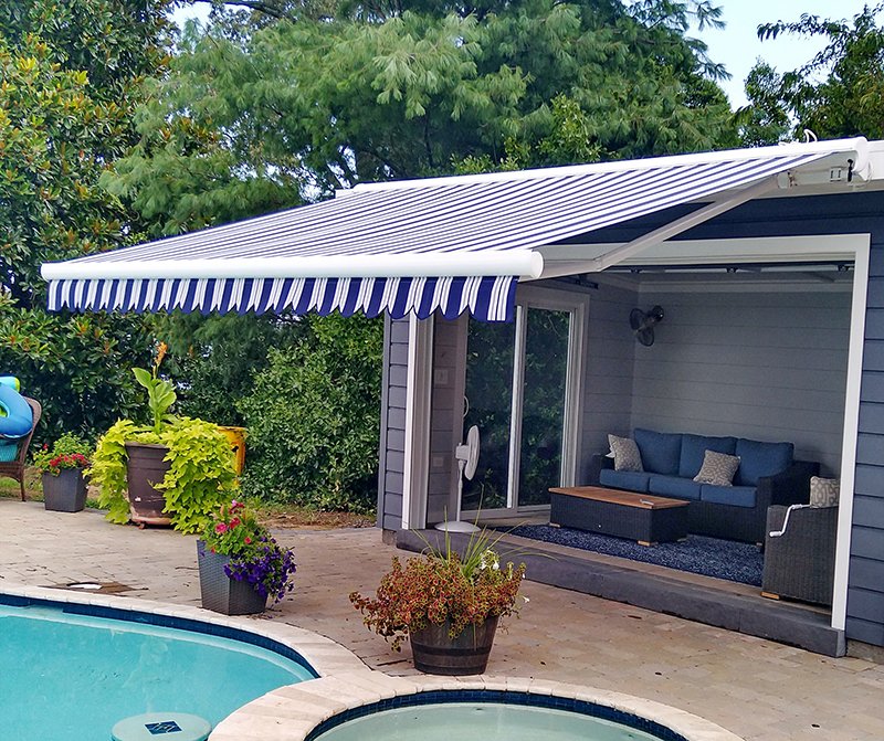 We supply and install quality retractable awnings in Kenya-We are the leading manufacturer of durable motorized and manual retractable awnings-Our unique retractable awnings can be used in both commercial and residential areas