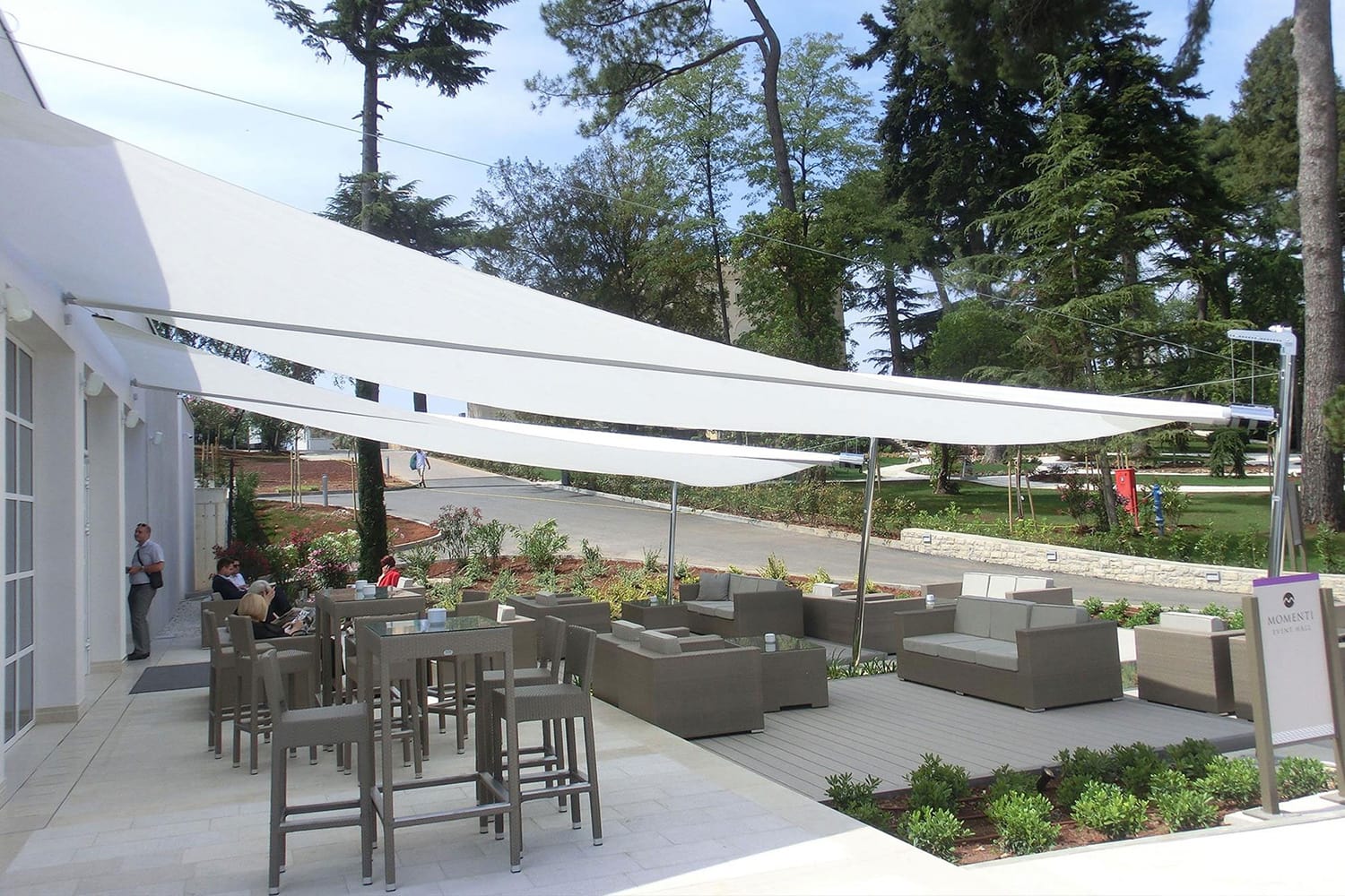 We fabricate, supply and install high quality, durable and unique shade sails in Kenya, Uganda, Tanzania, Rwanda, Burundi, Somalia, South Sudan and Congo.