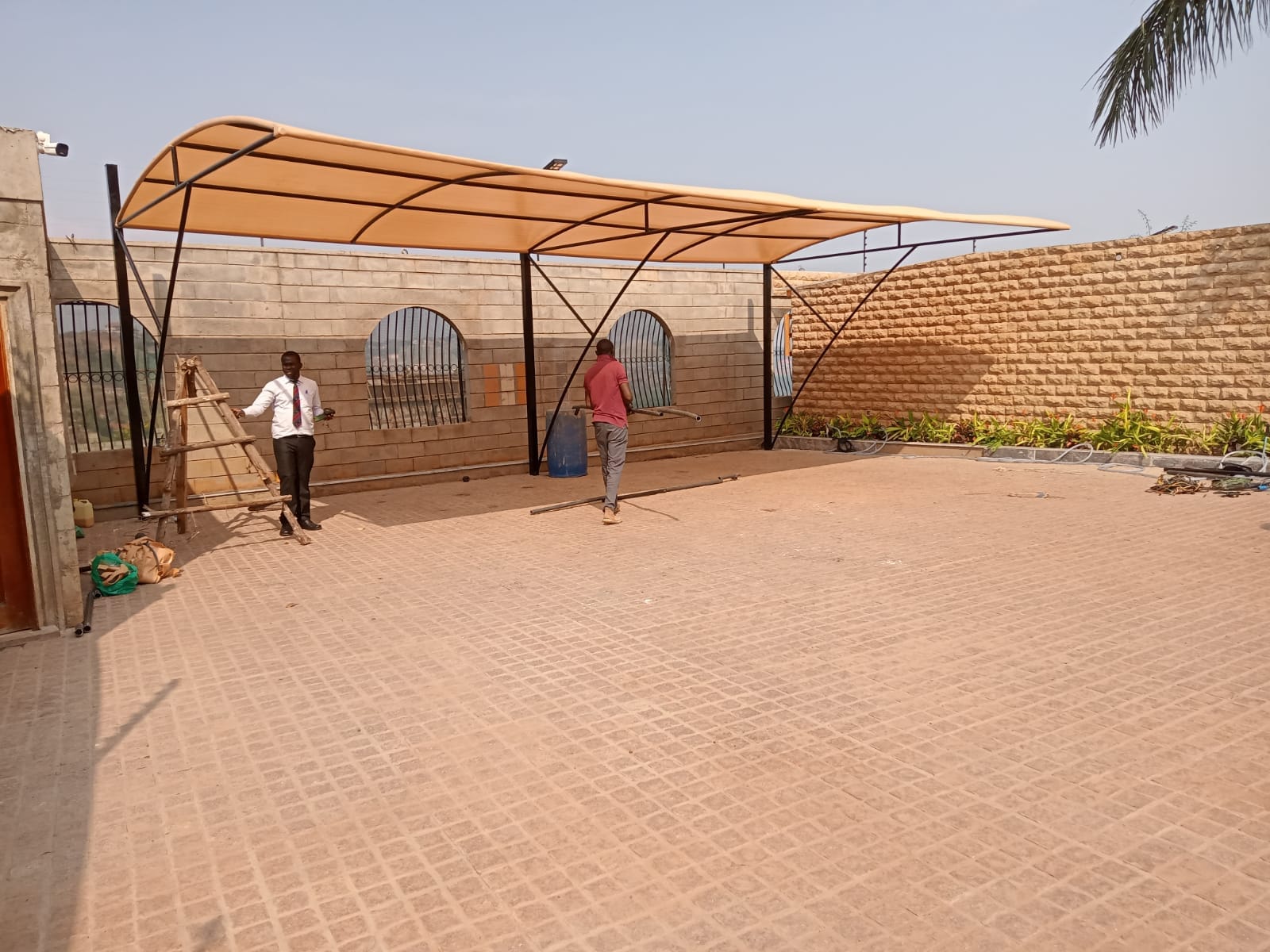 We manufacture quality and affordable waterproof car park shades in Kenya