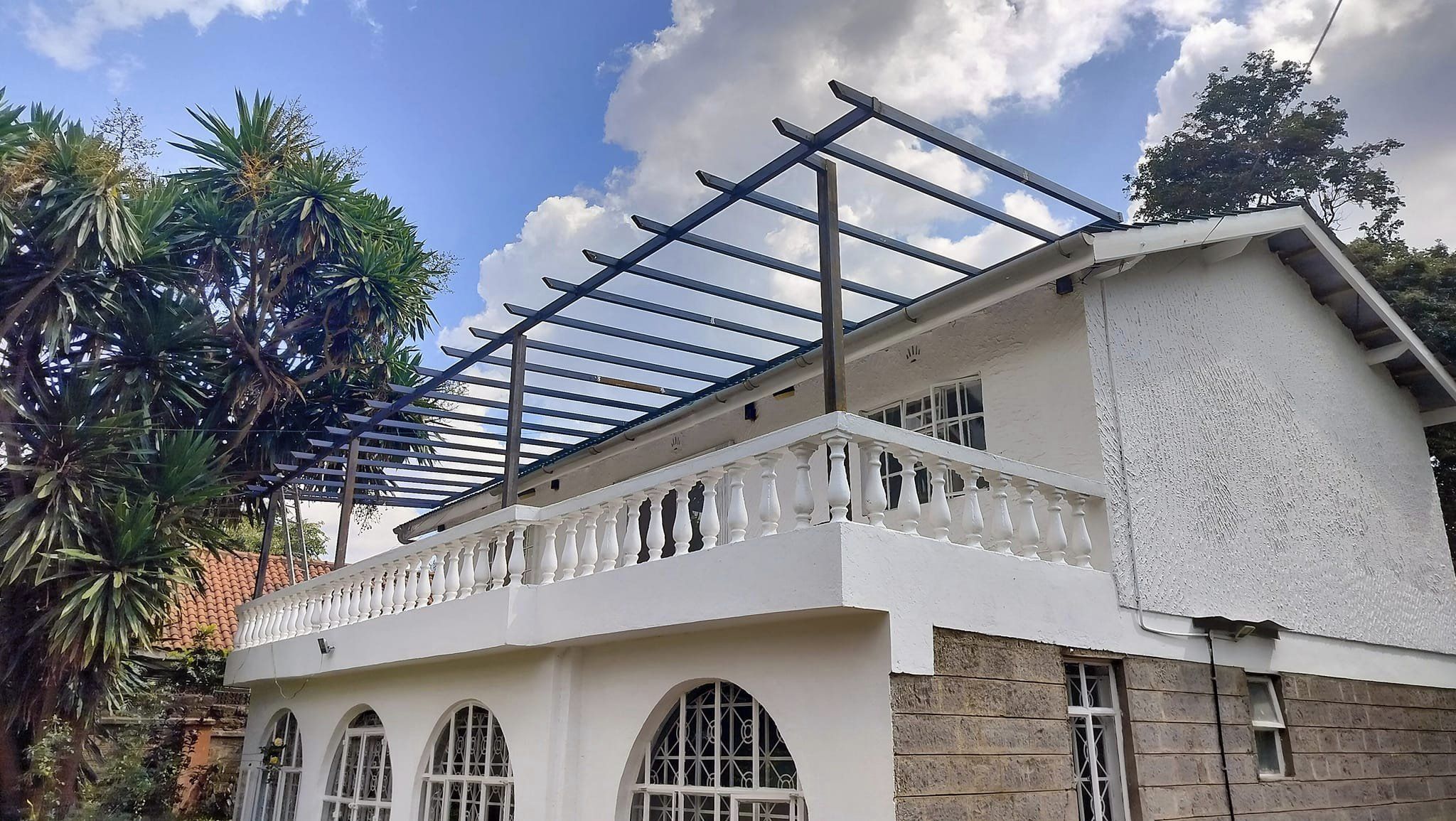 Polycarbonate Pergola-Canopy-Verandah Covers-Patio Covers-Balcony Covers-Garden Shades-Backyard Shades-Terrace Shades-Rooftop Shades-Pool Area Shades-Outdoor Shades