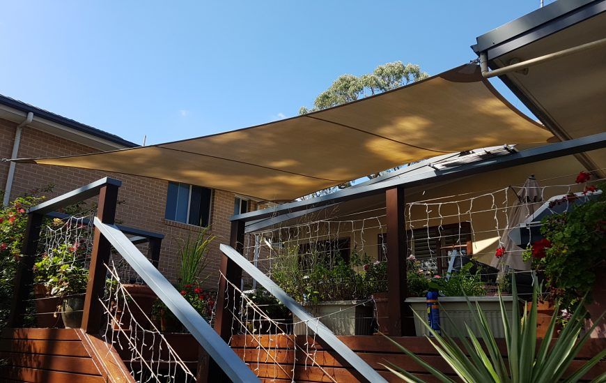 We fabricate and install waterproof outdoor shades, patio shades, balcony shades, garden shades and veranda shade