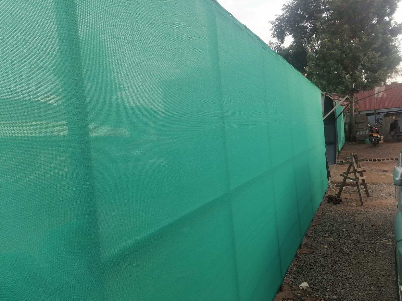 We install good quality perimeter wall privacy screen fences