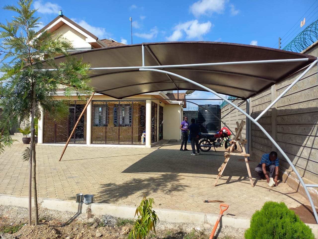 Car Parking Shade Company in Mombasa, Kenya