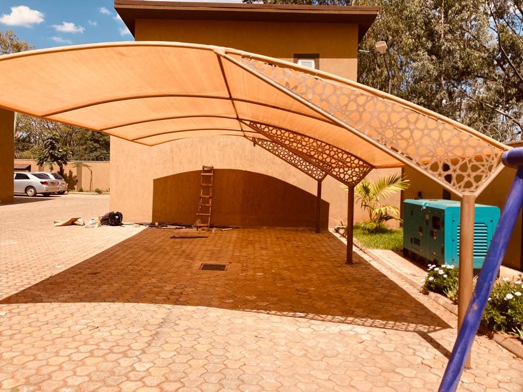 We install quality car parking shades and carports in Thika