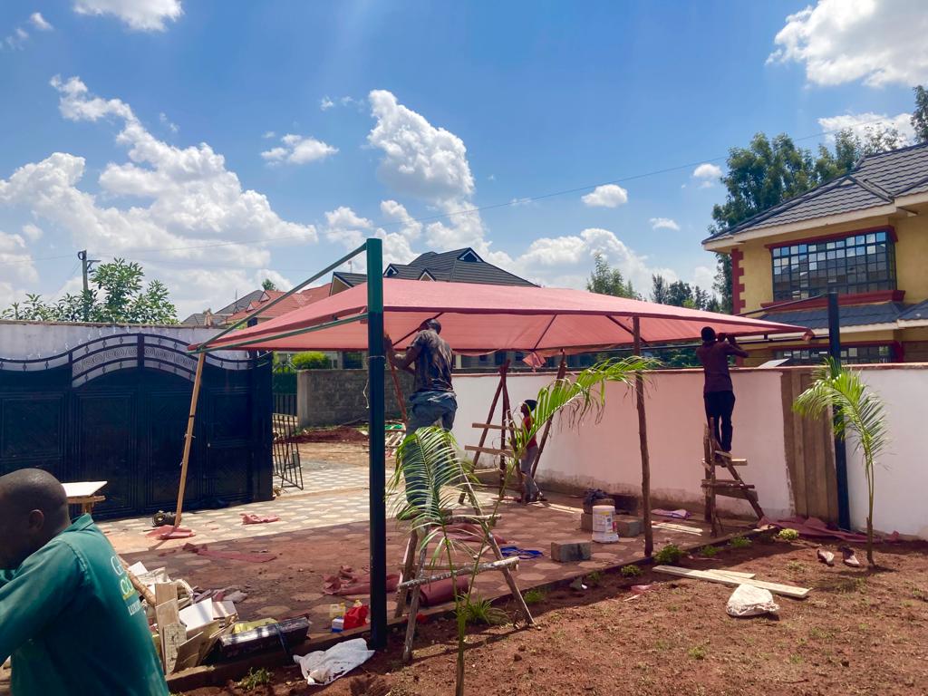 We install quality car parking shades and carports in Daykio Bustani Estate, Ruiru