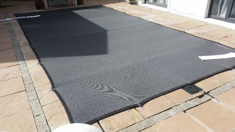 We supply and install shade net swimming pool covers