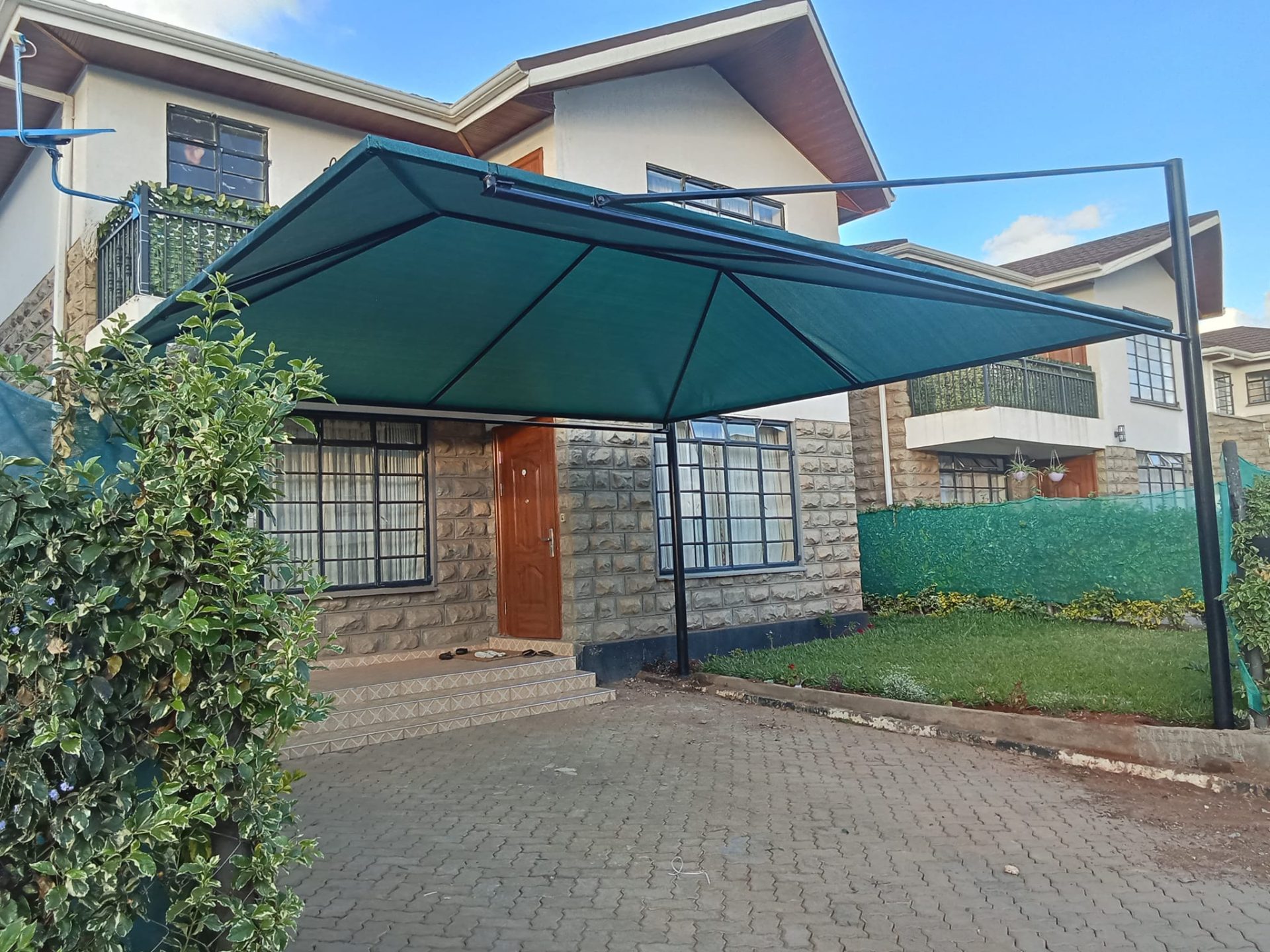 We fabricate and install carports and parking shade canopies in Lavington, Nairobi