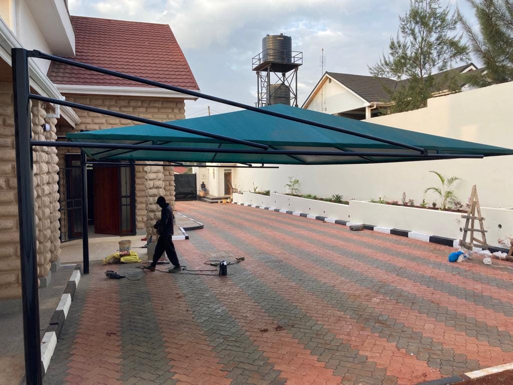 Durable and waterproof carports and parking shade installers in Thika Green Golf Estate