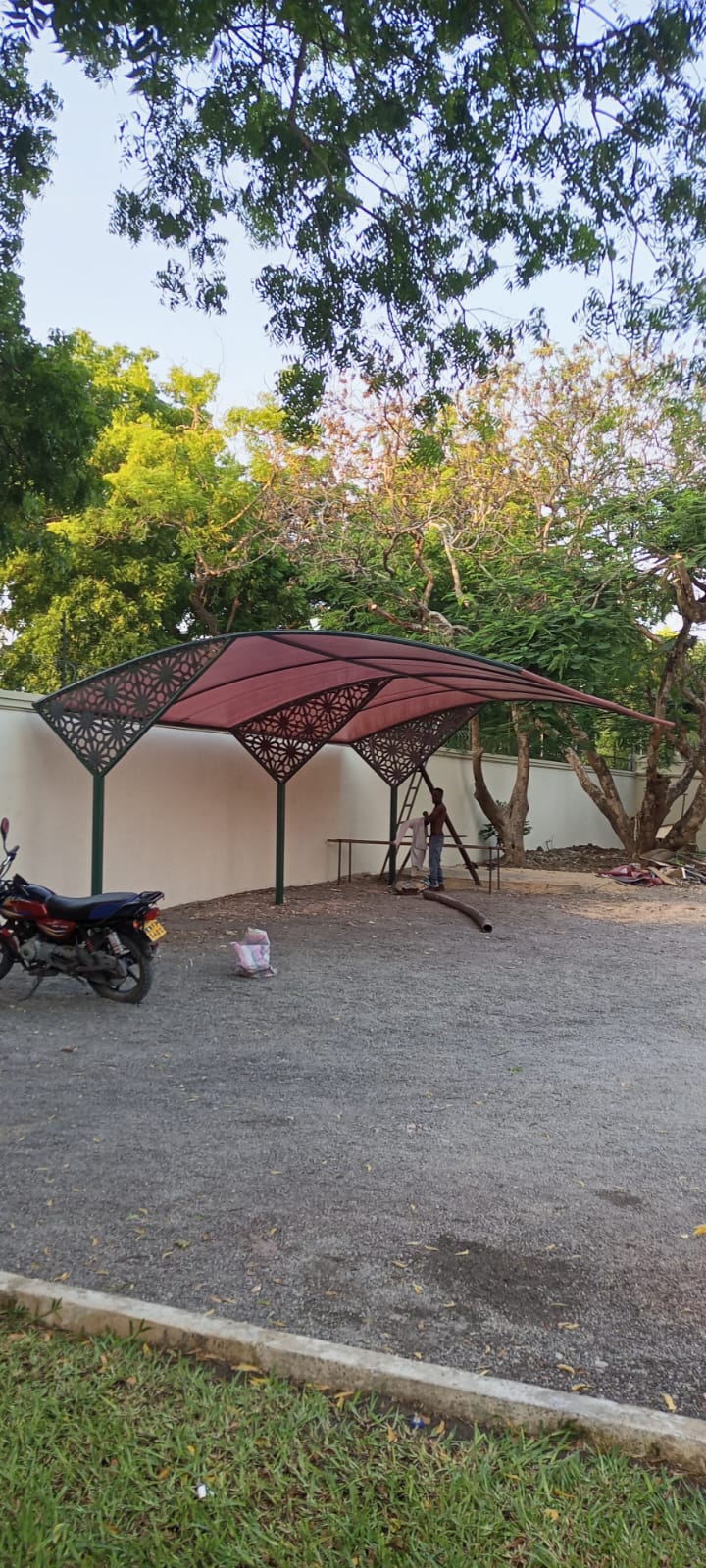 Durable and waterproof carports and parking shade installers in Kilifi