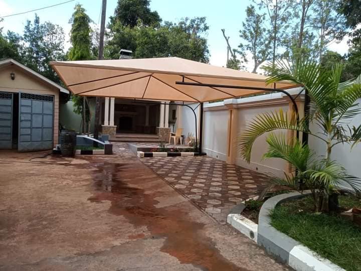 We supply and install waterproof, durable, affordable and high quality car parking shades and outdoor shades in South Sudan